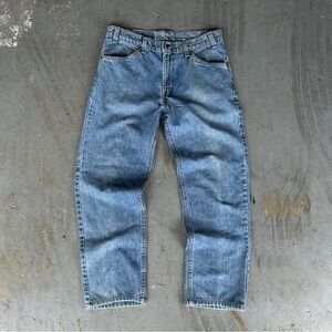 Levi's 506 vintage denim, orange tab